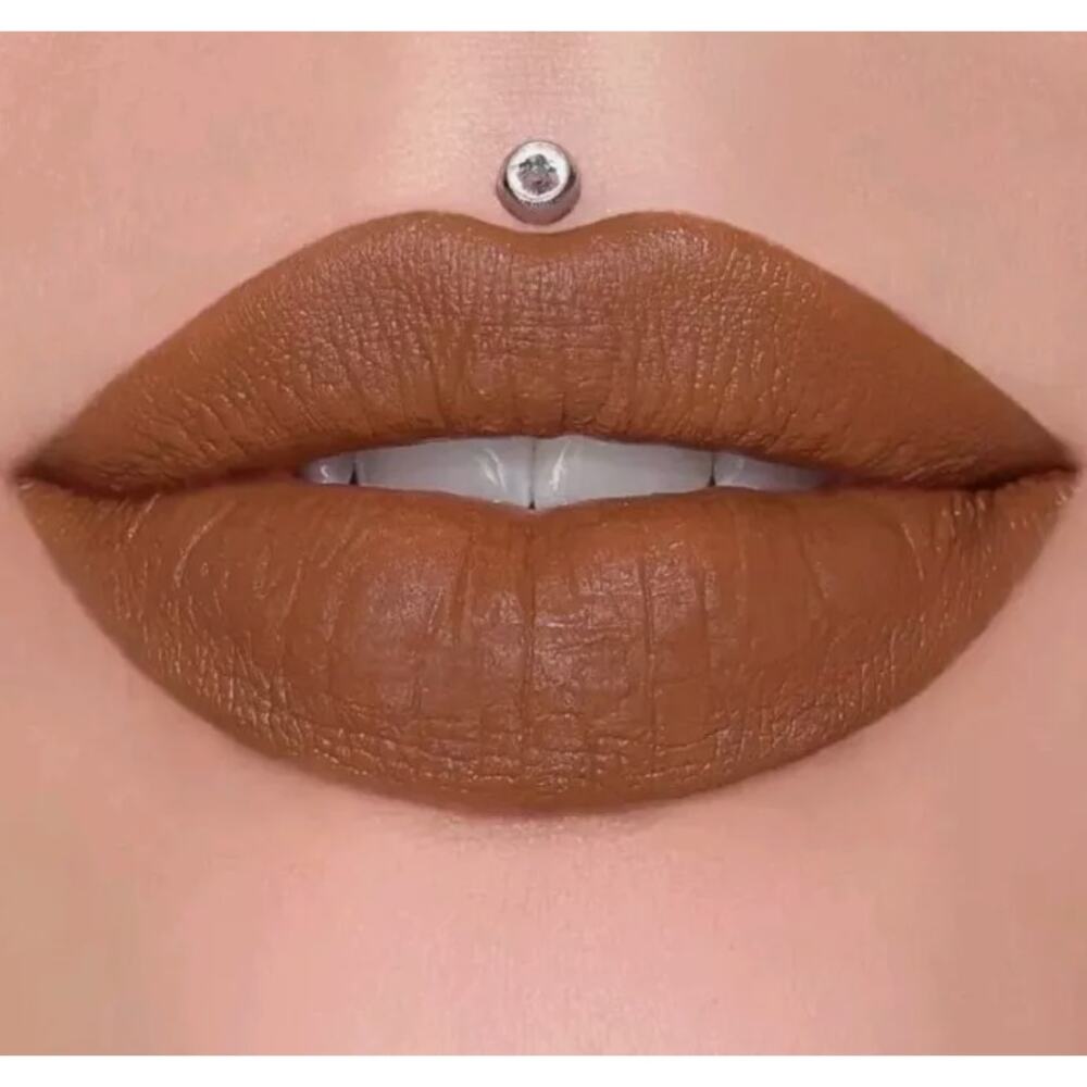 Jeffree Star Velvet Trap Chocolate Fondue Brown Orange Matte Lipstick New In Box